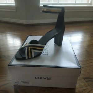 Nine West womens pearl heeled sandal
